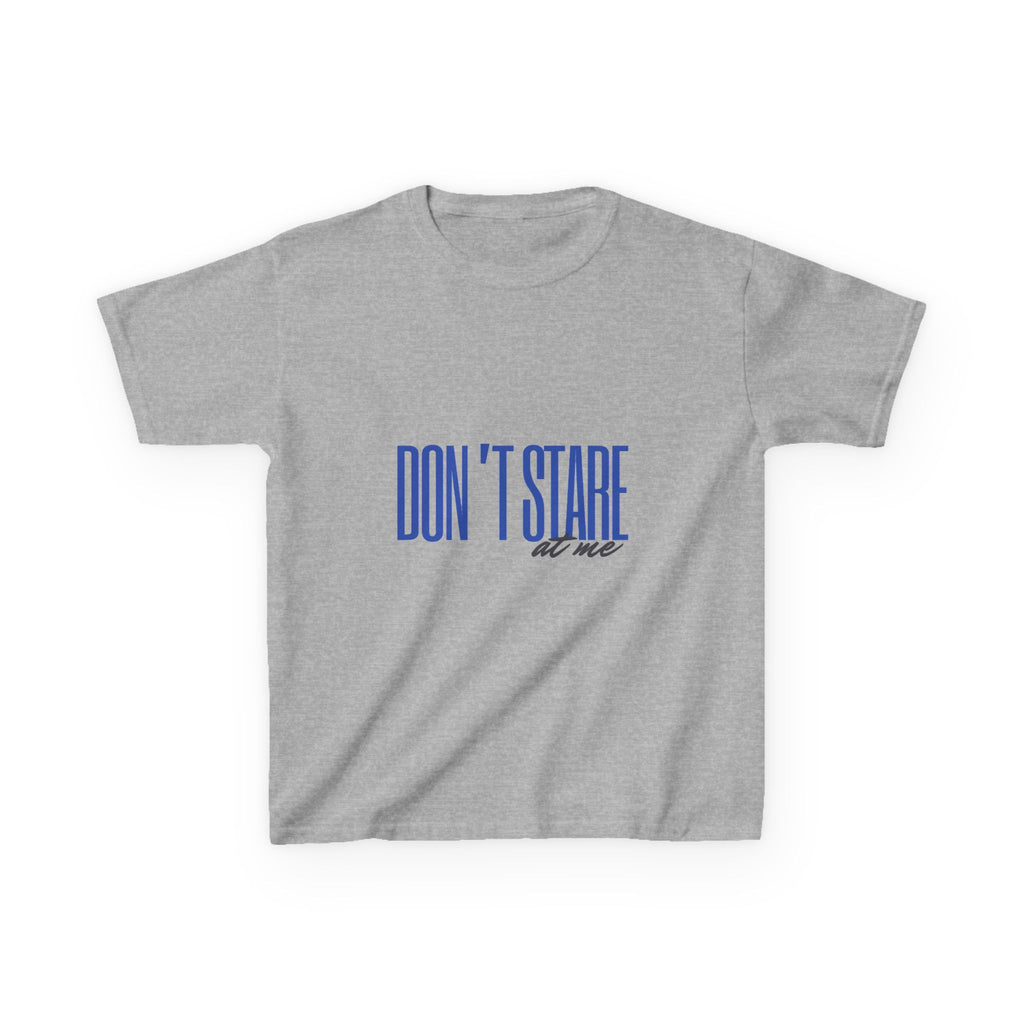 Don't Stare At Me Blue Text