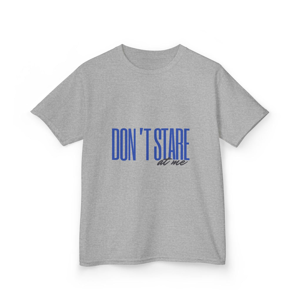 Don't Stare At Me Blue Text