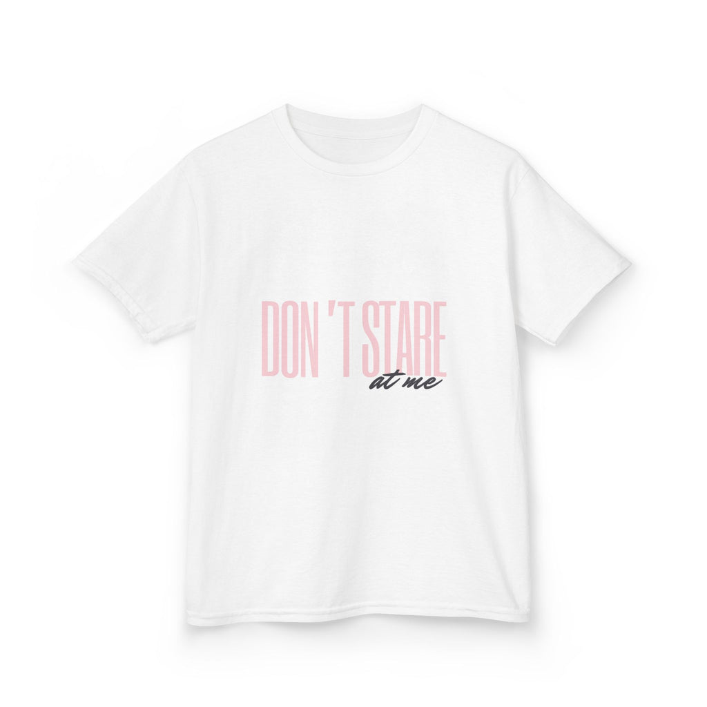 Don't Stare At Me Pink Text