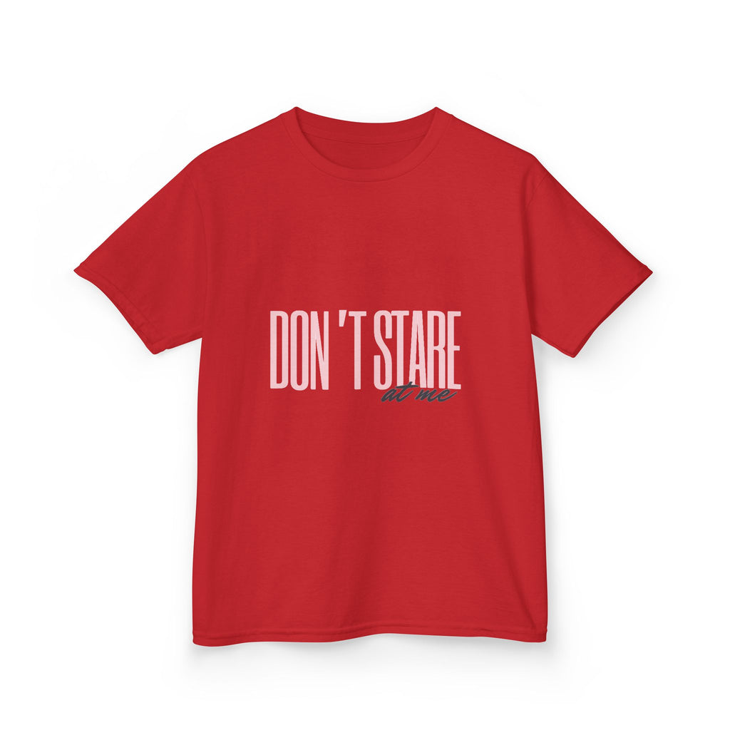 Don't Stare At Me Pink Text